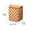 Orange, variant on ZToonmas 140L Stackable Fabric Storage Bins With Libs, Extra Large Capacity Storage Bags With Handles & Zipper, Waterproof & Moisture-Proof, Closet Storage Bins, 22" x 17" x 22"