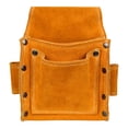 thumbnail image 2 of Bolso de La Cintura de La Herramienta Del Cuero Sharpla Espesar bolsas de uñas de cuero de vaca, 2 of 8