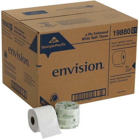 Georgia-Pacific Envision 2Ply Embossed Bath Tissue