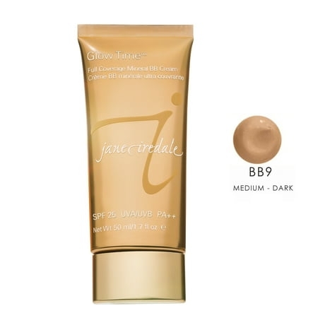 Jane Iredale Glow Time Mineral BB Cream - BB9 (Medium to Dark), 1.7 oz