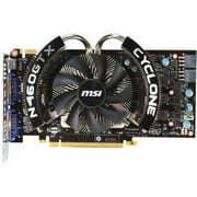MSI N460GTX Cyclone 1GD5/OC - Graphics card - GF GTX 460 - 1 GB GDDR5 - PCIe 2.0 x16 - 2 x DVI, Mini-HDMI