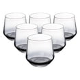 thumbnail image 1 of Set de 6 Vasos de Cristal Humo Transparente 390 ml, 1 of 2