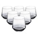 thumbnail image 1 of Set de 6 Vasos de Cristal Humo Transparente 390 ml, 1 of 2