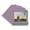 Grape Purple, variant on Pansy Purple Picture Frame Mat for 21x21 Frames - Fits 17x17 Photos - 1 Mat