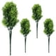 thumbnail image 1 of 4 piezas de tallos de plantas artificiales para decoración del hogar, arreglos florales de mesa, modelo de césped artificial, 1 of 6