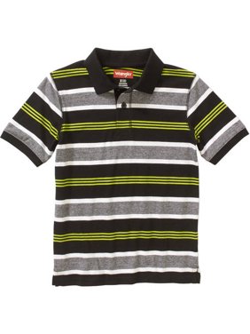 Boys’ Short Sleeve Varied Stripe Polo