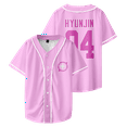 thumbnail image 4 of Stray Kids Chaotic SKZ Baseball Jersey Dominate World Tour 2025 Merch Tee Cosplay Unisex Fashion Jersey, 4 of 10