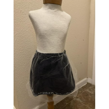 

Navy Blue Skirt w/White Tulle Size 18-24 Months