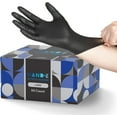 thumbnail image 1 of Gants Jetables en Nitrile Noirs - Gants Sans Poudre et Sans Latex, 1 of 7