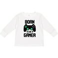 thumbnail image 3 of Inktastic Born to Be a Gamer with Controller Boys or Girls Long Sleeve Toddler T-Shirt, 3 of 5