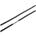 thumbnail image 3 of 3mm Black Rubber Cord Necklace with Stainless Steel Closure - 24 Inch, 3 of 4