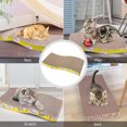 Cat Scratcher Cardboard, Recycle Corrugated Cat Scratching Pad, Wave Shaped Reversible Kitty Cat