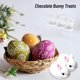 thumbnail image 2 of 3D Conejo de Pascua Conejito Molde de silicona DIY Moldes para hornear Suministros de cocina decorativos para chocolate Fondant Dulces Caramelos Decoración de pasteles de hielo, 6 cavidades, L oso de fresa Hogar, 2 of 5