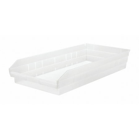 

Quantum Storage Systems Shelf Bin Clear Polypropylene 4 in QSB116CL QSB116CL ZO-G1876567