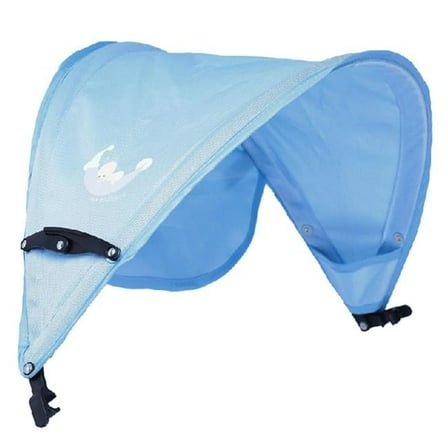 Baby Stroller Sunshade Maker Infant Stroller Canopy Cover Half - Light Blue