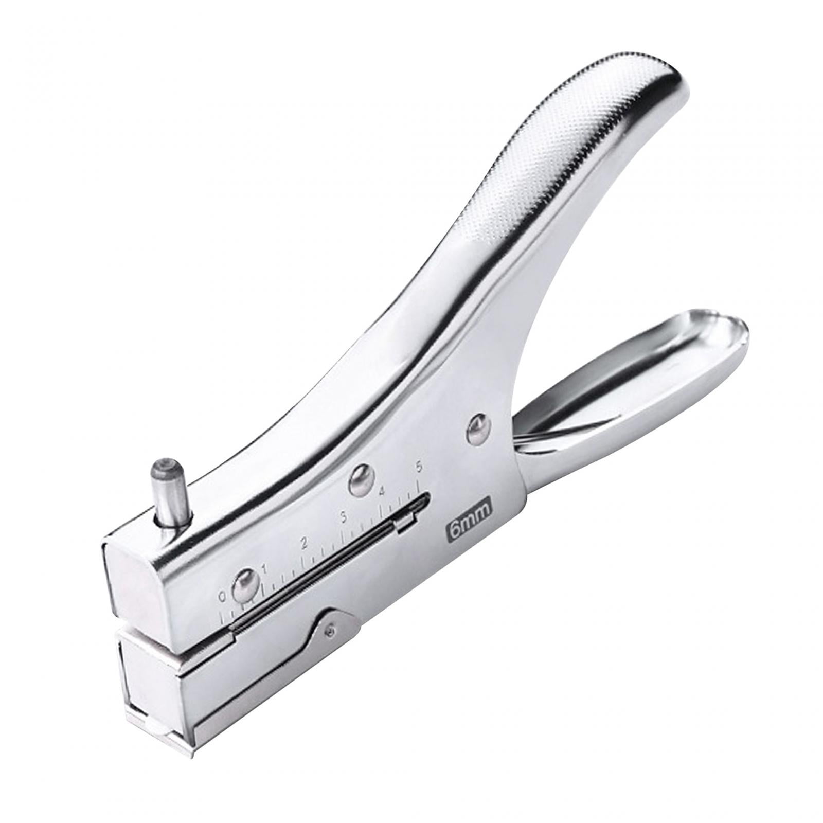 Hole Punch Hole Puncher Cardboard Round Art Project Portable Hand Press Paper 3mm/6mm Plier Card Making Heavy Duty Paper Punches Paper Cut Hole 6mm