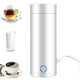 thumbnail image 1 of Portable Travel Kettle, 400ml Small Electric Travel Kettle, 3-in-1 Electric Heating Cup, Heating Mug, 1 of 5