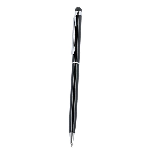 2 en 1 Lápiz óptico capacitivo Lápiz táctil con táctil Lápiz táctil para todos los dispositivos Negro Soledad Lápiz óptico capacitivo