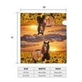 thumbnail image 6 of PHELIKA Horse Sunflowers 04 Magnetic Mailbox Covers Post Letter Box Cover Standard Size 21"H x 18"W, 6 of 8