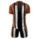 thumbnail image 3 of WILLBEST Conjunto de Camisa y Pantalones Cortos Casuales de Manga Corta para Hombre, Conjunto de Chándal de Verano de Dos Piezas con Cremallera, 3 of 3