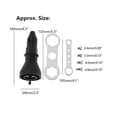 thumbnail image 2 of Dinggreat Cordless Rivet Gun Electric Rivet Drill Tool Kit Riveter Adapter Insert Nut Hand Power Tool Accessories (Black), 2 of 5