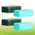 thumbnail image 2 of Tarjeta de visita universal de 4 piezas Caja de metal Caja de té de hojalata Caja cuadrada de sellado de metal Mini lata de té portátil para el hogar Trvel (Color aleatorio, 2 piezas / cada uno), 2 of 7