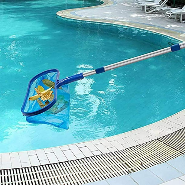 —Pool Net with Deep Net Bag,Fine Mesh Pool Net,Heavy Duty Leaf Rake