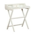 thumbnail image 1 of Riverbay Furniture Bureau Pliant Blanc, 1 of 5