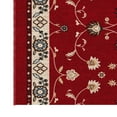 thumbnail image 6 of Ottomanson Runner Rug 1'10.5" x 7' Soft Non-Slip Indoor Runner, Mahal Red, 6 of 6