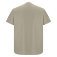 thumbnail image 3 of fatyb Casual Shirts Mens Summer Short Sleeve Button T Shirts Pullover Solid Color Comfortable Tee Tops, 3 of 5