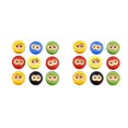 thumbnail image 3 of Minnieouse 100 Pieces Wood Buttons Mixed Cartoon Animals Monkey Button Cute Headwear Crafts Scrapbooking Accessories Style Fasteners 2Conjunto, 3 of 6