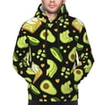 thumbnail image 4 of Hoodies for Men - Avocado Toast Long Sleeve Comfrt Men'S Fashion Hoodies & Sweatshirts, Sweatshirts for Men Hoodies Pullover Clothing Clothes with Pouch, 4 of 7
