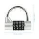 thumbnail image 2 of Candado de combinación de seguridad Candado de combinación de 4 dígitos Candado de combinación escolar, 2 of 8