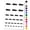 Black, variant on Automobile Car SUV Vehicle Water Resistant Temporary Tattoo Set Fake Body Art Collection - Black