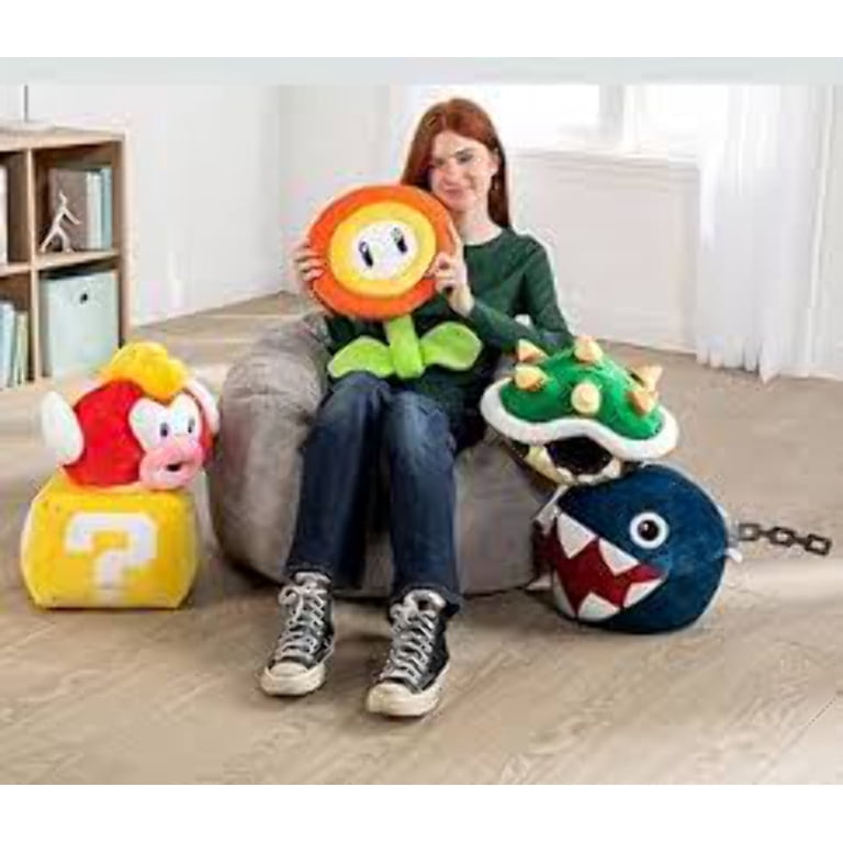 Super Mario Bros. Question Block 9-Inch Mega Mocchi- Mocchi- Plush