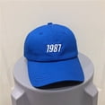 thumbnail image 1 of Gorras de béisbol de algodón para hombre y mujer, gorro con bordado sólido, protector solar, Snapback ajustable, estilo Hip Hop, M043, 1 of 4