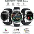 thumbnail image 2 of Fitness Tracker with Talking Function, Sleep Monitor, Waterproof Meter Smart Watch with 1.56" Touch HD Screen, 2 of 5