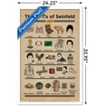 thumbnail image 3 of Seinfeld - Abcs Wall Poster, 22.375" x 34", Framed, 3 of 3