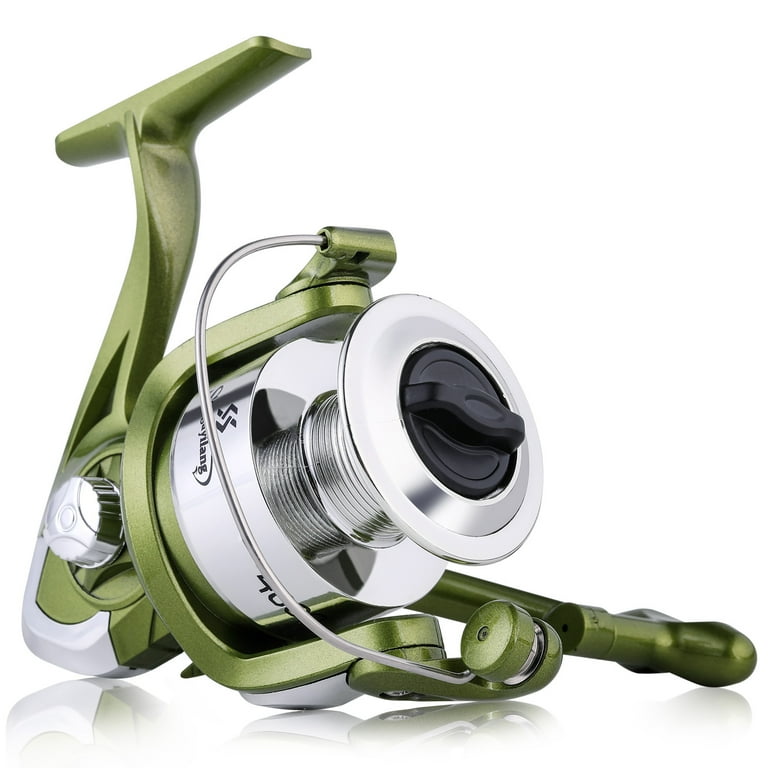 Sougayilang Spinning Fishing Reels 5.2:1 High Speed Gear Ratio Spinning Reel  