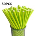 thumbnail image 3 of Disposable Paper Straw Beverage Party Dessert Cake Decoration(50Pc), 3 of 9