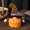 orange, variant on SHJHENG Halloween Gnome Decor Light-Up Plushs Doll Ornament Cute Tabletop Decoration