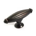 thumbnail image 4 of Dynasty Hardware K-8618-AC Super Saver Fluted Cabinet Knob- Antique Copper, 4 of 4