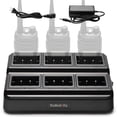 thumbnail image 1 of Cargador de Seis Vías Radioddity Compatible con Batería BL-13UV para Radios Portátiles, 1 of 7