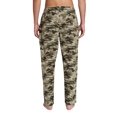 thumbnail image 4 of Adult Mens Fleece Big and Tall Pajamas Jammies Pants Camo XL, 4 of 6