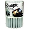 Sharpie Acid-Free Non-Toxic Permanent Marker, Fine Tip, Metallic Silver, Pack - 36