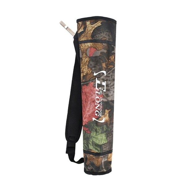 Tiro con arco Flecha Carcaj Estuche para arco Bolsa de cintura ajustable Camuflaje