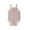 Purple, variant on LYMAYTER 3M-24M ‌‌Infant Girls Baby Spaghetti Strap Sleeveless Cotton Bodysuit One-Piece Summer Set‌