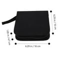 thumbnail image 6 of 2Pcs CD Wallet CD Case Portable DVD Hard Storage Case Holder CD Organizer Container, 6 of 6
