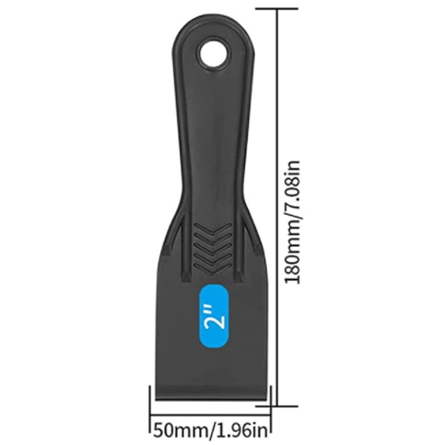 1.5-8inch Multi-Purpose Plastic Putty Cutter Set Putty Filler Spatula Scraper