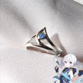 thumbnail image 3 of Disfraz de cosplay de Jett de Anime, juego de rol VALORANT, camiseta corta, pantalones, peluca blanca, traje (SL), disfraces de fiesta de Halloween, 3 of 5